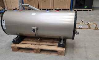 Buffervat RVS met tapspiraal 300L horizontaal – TEST OPSTELLING compee